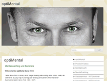 Tablet Screenshot of optimental.ch